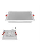 Downlight LED patrat incastrat - Slim Line 15W lumina calda D 142x142mm h 36mm