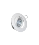 Spot cu LED reglabil incastrat cod 21-051000 5W lumina calda D 90mm h 45mm