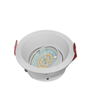 Spot rotund aluminiu reglabil WL-33090WH cod 21-330900 D 90mm