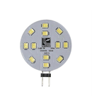 Bec cu LED SMD G4 tip disc G4 G4 G4 2W (≈20w) lumina calda 200lm h 10mm