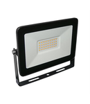 Proiector slim negru cu LED 30W 30W lumina alba 2650lm L 200mm W 160mm h 30mm