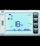 EASY Cronotermostat/PROGRAMMER - management umiditate - 3 module - ALB - CHORUS