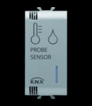 KNX/EASY Senzor temperatura si umidiate - 1 MODULE - TITANIUM - CHORUS