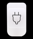 Lentila cu simbol iluminabil- SOCKET-OUTLET