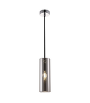 Corp de iluminat susendat Gioia - H(min) 1000mm, H(max) 1780mm, ⌀ 80mm , Chrome, 1 X E14 (40W), Metal, Glass, IP20, 0.6kg