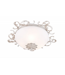 Corp de iluminat pentru tavan Speria - H(min) 160mm, H(max) 160mm, ⌀ 420mm , White, 3 X E14 (40W), Metal, Glass and Metal, IP20, 5.5kg