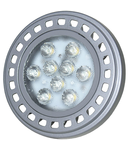 Bec LED HEPOL AR111, forma spot, Gx53, 11W, 30000 ore, lumina calda