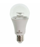 Bec LED HEPOL, forma A60, transparent, E27, 7W, 30000 ore, lumina calda