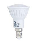 Bec LED HEPOL ECOLINE, forma spot, E14, 3.6W, 30000 ore, lumina calda