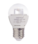 Bec LED HEPOL, forma glob, E27, 6W, 30000 ore, lumina calda