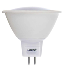 Bec LED HEPOL, forma spot, GU5.3, 6.5W, 30000 ore, lumina calda