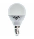 Bec LED LOHUIS DIMABIL, forma sferic, E14, 6W, 25000 ore, lumina rece