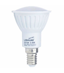 Bec LED LOHUIS ECOLINE, forma spot, E14, 3.6W, 30000 ore, lumina rece