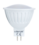 Bec LED LOHUIS ECOLINE, forma spot, GU5.3, 3.6W, 30000 ore, lumina rece