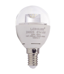 Bec LED LOHUIS, forma glob, E14, 6W, 30000 ore, lumina rece