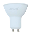 Bec LED LOHUIS, forma spot, GU10, 8W, 25000 ore, 6500K