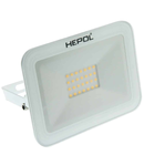 Proiector LED HEPOL IPRO MINI, IP65, 20W, alb, lumina calda