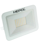 Proiector LED HEPOL IPRO MINI, IP65, 50W, alb, lumina calda