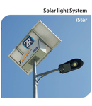 Lampa cu LED stradala Solara LED 2R ISTAR SB, 10W, 5000K, 1400Lm, 30000h, IP66, Ra> 80, AGM 33Ah, 12V / 24V 10A, 50Wp / 12V