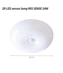 Plafoniera LED SENSOR LAMP IRIS SENSE, 230V, 12W, 4500K, 1080Lm, 170 °, 50000h, IP44, Ø300x75, ≥80