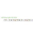 Banda LED STRIP LIGHT 60 3528, 12V, 4.8W, 60, 2700K, 240Lm, 120 °, 30000h, IP20, 3528, Ra> 80