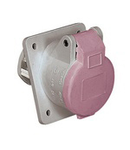 CEE EXTRA-LOW VOLTAGE Priza de panou, 20° unghiular, 16A 2P 40-50V 50-60HZ 12H IP44