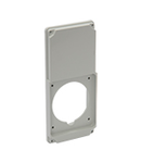 TOPTER FLANGE FOR DISTRIBUTION BOARD TOPTER SERIES FOR FIXED Priza-OUTLET 63A IP66/67
