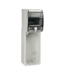 TOPTER TOPTER BOARD WITH TRANSPARENT WINDOW 1 INTERLOCKED Priza IP66