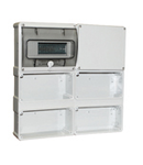 PRIMA FLANGED DISTRIBUTION BOARD FOR WALL-MOUNTING 4 PrizaS 9 MODULE - IP55