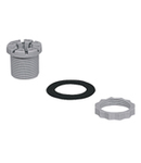 UNI INSULATING METRIC ADAPTOR FITTINGS FROM PG21/M25 TO M25 HOLE IP67