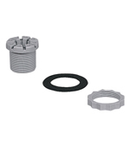 UNI METRIC ADAPTOR FITTING FROM PG36/M40 TO M40 HOLE IP67