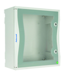 TAIS CUBE DISTRIBUTION BOARD din fibra WITH TRANSPARENT DOOR 260X305X160 SIZE 1 IP66