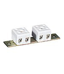 CONTACT TERMINAL BLOCK 4X6MM² FOR THERMOSETTING ENCLOSURES 92X92MM