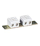 CONTACT TERMINAL BLOCK 6X16MM² FOR THERMOSETTING ENCLOSURES 125X250MM