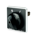 CAM BLACK KNOB WITH DOORLOCK FOR CABINETS FOR SWITCHES 100A