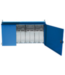 ENERGY METALBOX ASSEMBLY (ACS) IN METALLIC CABINET WITH 6 MCBS 4X 32A 380-415V 2P/2X 63A 380-415V 4P - 78KW IP65