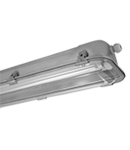 RINO-LED STAINLESS STEEL-POLYCARBONATE LIGHTING FIXTURE L690MM 2000LM WIDE BEAM