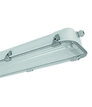 RINO-LED PAINTED STEEL-POLYCARBONATE L1300MM 4800LM WIDE BEAM EMERGENCY 1H