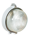 RINO ROUND LIGHTING FIXTURE IN ALUMINIUM 75W 1 LAMPHOLDER E27 INLET 1/2"