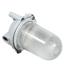 RINO WATERTIGHT CYL LIGHTING FIXTURE IN ALUMINIUM 60W 250V IP65 E27 PRESETUPA INLET TYPE