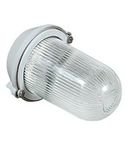 RINO WATERTIGHT CYL LIGHTING FIXTURE IN ALUMINIUM 60W 250V IP65 E27 PRESETUPA INLET TYPE 1/2"