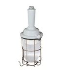 RINO WATERTIGHT PORTABLE LIGHT TYPE UNAV-2137 60W 250V IP65 LAMPHOLDER E27 WITH INOX WIRE CAGE