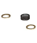 NAVE BRASS WASHERS WITH GASKET IN NON-AGEING ELASTOMER INTERNAL DIAM. 8