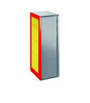 B-SMART STAINLESS STEEL AISI 316L FIREPROOF BOLLARD FOR 1 EXTINGUISHER IP56