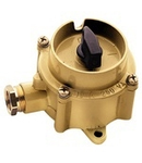 NAVE WATERTIGHT ROTARY CONTROL SWITCH TYPE UNAV 2162 10A 1P 250V IN SOLID BRASS ENCLOSURE IP66