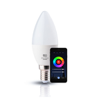 Bec LED Lumanare 6W E14 RGB TUYA Wifi+Bluetooth