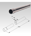 Tub metalic din inox pentru cabluri electrice,D.ext.25 mm cerinte mecanice extreme
