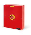 Intrerupator separator
160A 6P IP65 500x400x200mm IK10 EMERGENCY YELLOW/RED FIRE RATED