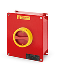 Intrerupator separator
125A 3P IP65 315x410x150mm IK10 EMERGENCY YELLOW/RED FIRE RATED 1xNA+1xNC