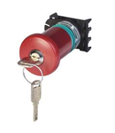 EMERGENCY PUSH BUTTON
ø40mm RELEASE BY KEY RED